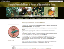 Tablet Screenshot of forestpestbiocontrol.info